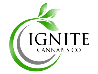 Ignite Cannabis Co logo design by jetzu