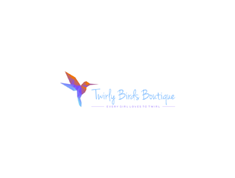 Twirly Birds Boutique logo design by ndaru