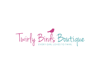 Twirly Birds Boutique logo design by nurul_rizkon
