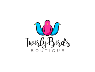 Twirly Birds Boutique logo design by senandung