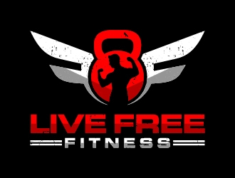 Live Free Fitness logo design by abss
