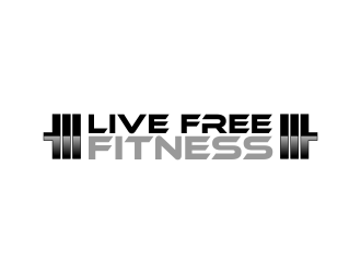 Live Free Fitness logo design by tukangngaret