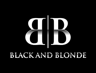 Black and Blonde logo design by tukangngaret