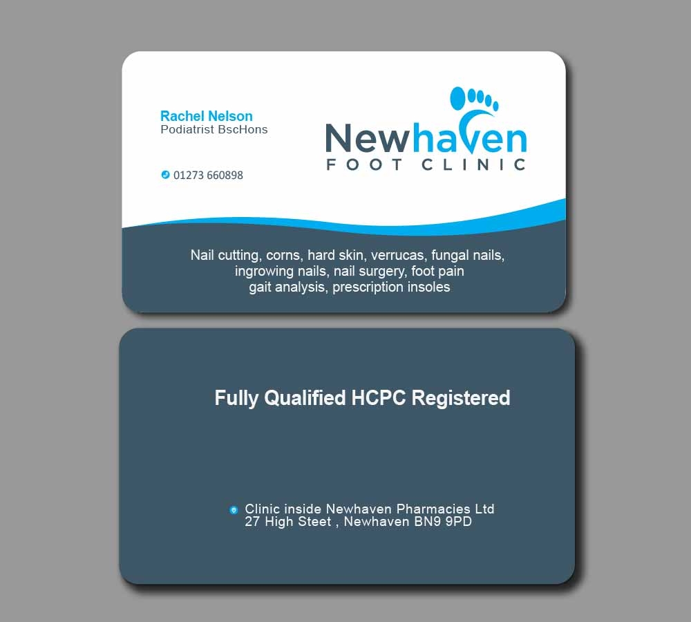 Newhaven Foot Clinic logo design by SOLARFLARE