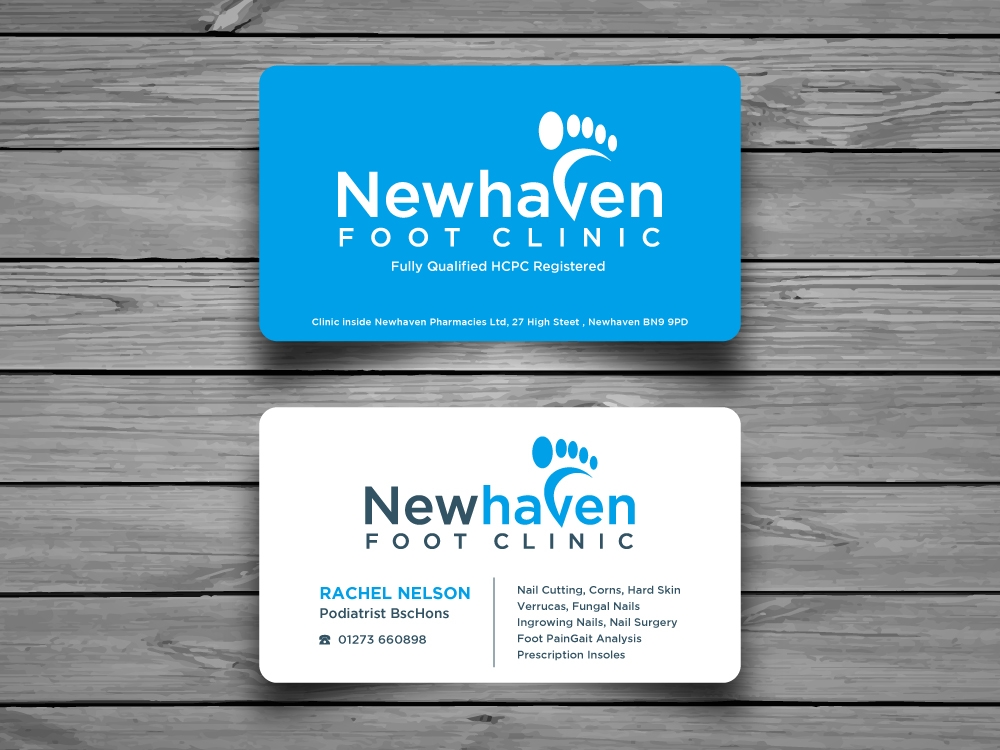 Newhaven Foot Clinic logo design by labo