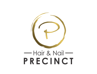 Hair & Nail Precinct logo design by kopipanas