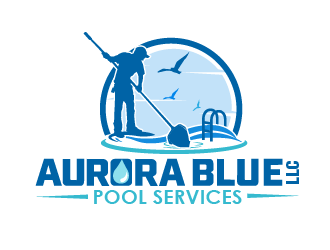 Aurora Blue, LLC logo design by THOR_