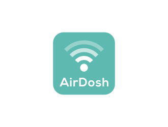 AirDosh logo design by ubai popi