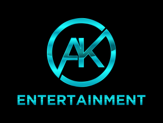 AK Entertainment logo design by qonaah