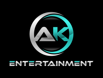 AK Entertainment logo design by ubai popi