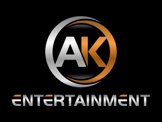 AK Entertainment logo design by ubai popi