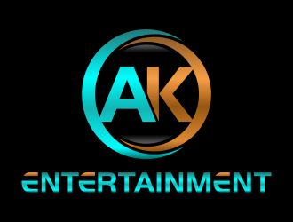 AK Entertainment logo design by ubai popi