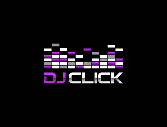 Dj Click logo design by senandung