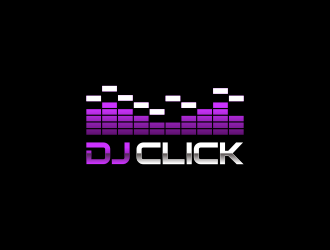 Dj Click logo design by senandung