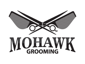 Mohawk Grooming logo design by fastsev