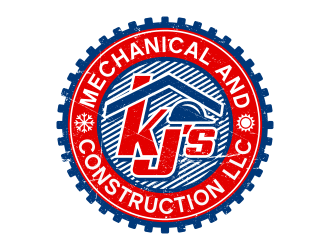 KJs Mechanical and Construction LLC logo design by Dakon