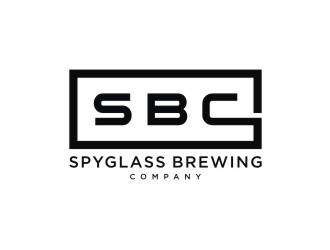 Spyglass Brewing Company logo design by Franky.