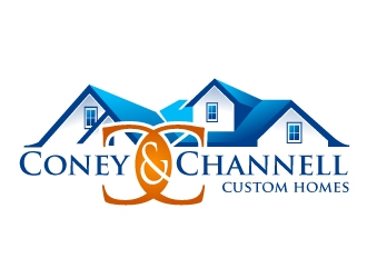 Coney and Channell custom homes  logo design by aRBy