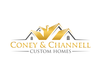 Coney and Channell custom homes  logo design by pakNton