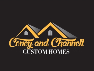 Coney and Channell custom homes  logo design by tec343