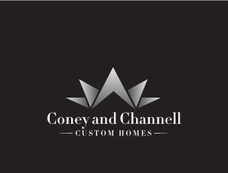 Coney and Channell custom homes  logo design by tec343