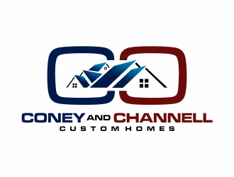 Coney and Channell custom homes  logo design by agus