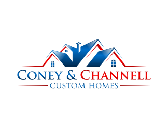 Coney and Channell custom homes  logo design by pakNton