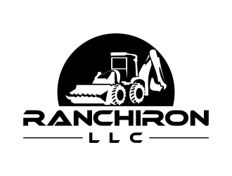 RanchIron LLC logo design by cahyobragas
