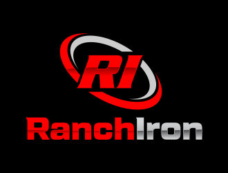 RanchIron LLC logo design by mashoodpp