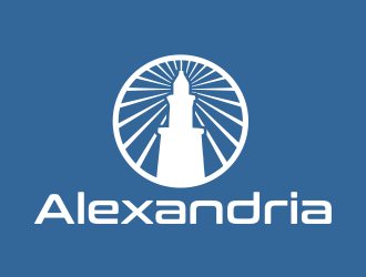Alexandria logo design by AisRafa