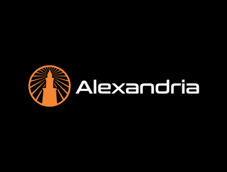 Alexandria logo design by AisRafa