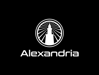 Alexandria logo design by AisRafa