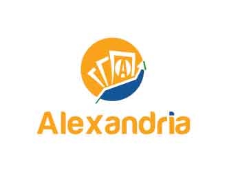 Alexandria logo design by onep