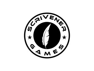 Scrivener Games logo design by niwre