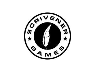 Scrivener Games logo design by niwre