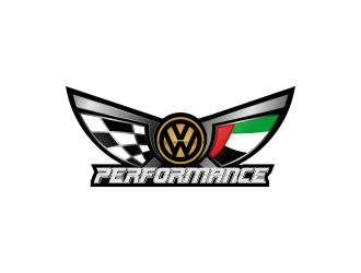 VW PERFORMANCE logo design by SmartTaste