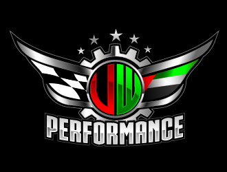 VW PERFORMANCE logo design by THOR_