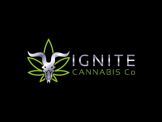 Ignite Cannabis Co logo design by Aelius