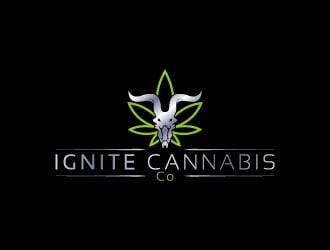 Ignite Cannabis Co logo design by Aelius