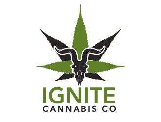 Ignite Cannabis Co logo design by gilkkj
