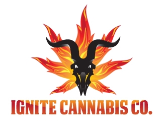 Ignite Cannabis Co logo design by Radovan