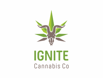 Ignite Cannabis Co logo design by rootreeper