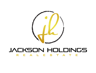 Jackson Holdings logo design by grea8design