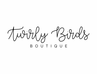 Twirly Birds Boutique logo design by afra_art