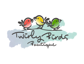 Twirly Birds Boutique logo design by YONK