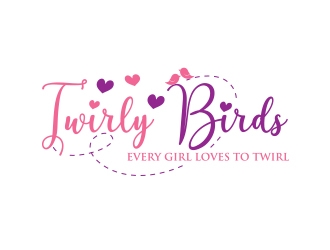 Twirly Birds Boutique logo design by shernievz