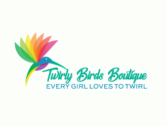 Twirly Birds Boutique logo design by nehel
