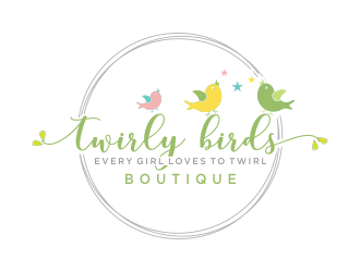 Twirly Birds Boutique logo design by sokha