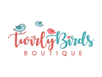 Twirly Birds Boutique logo design by jaize