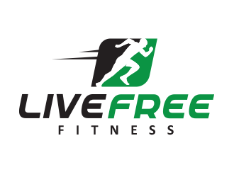 Live Free Fitness logo design by vinve